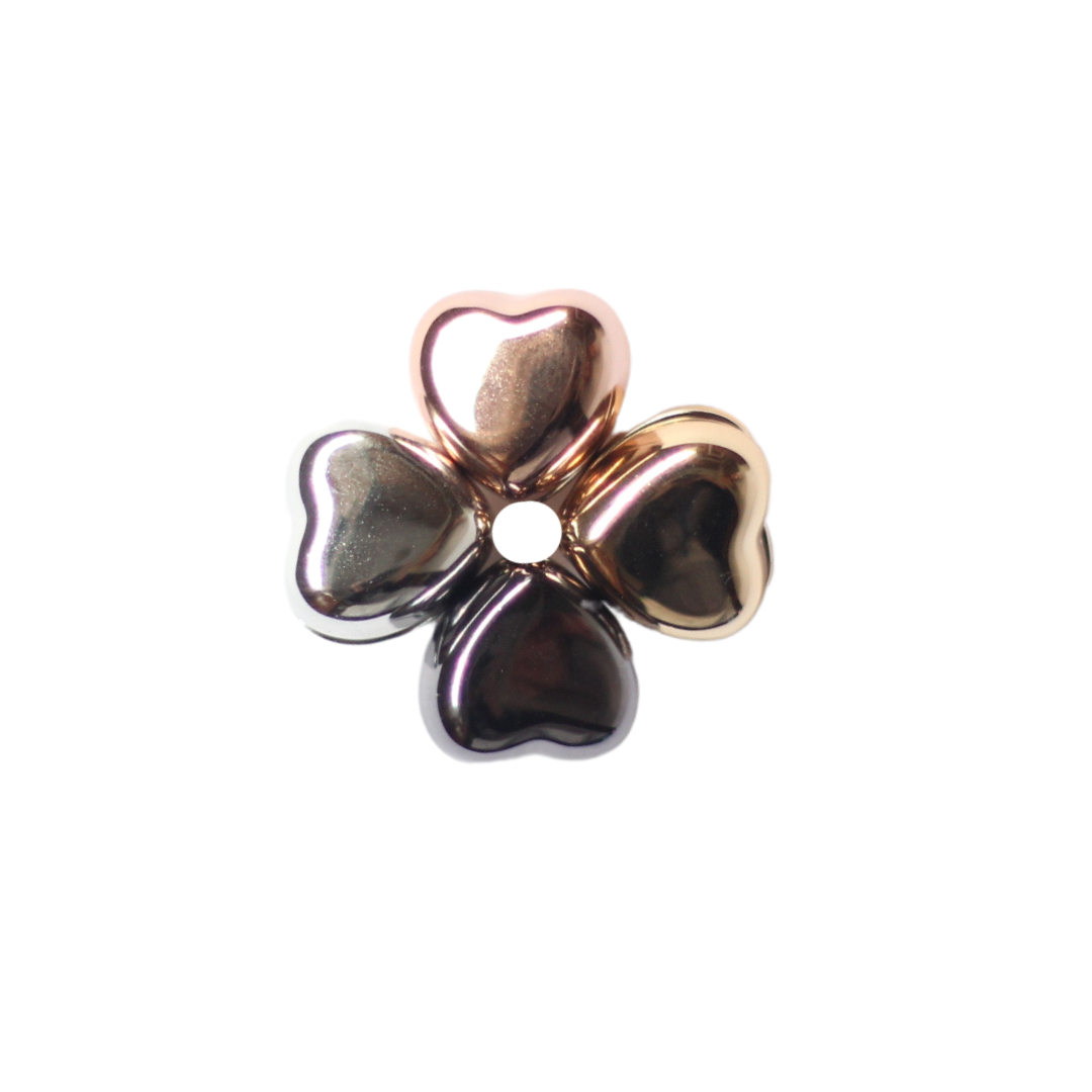 Metallic Hijab Magnets (Heart) - Classic