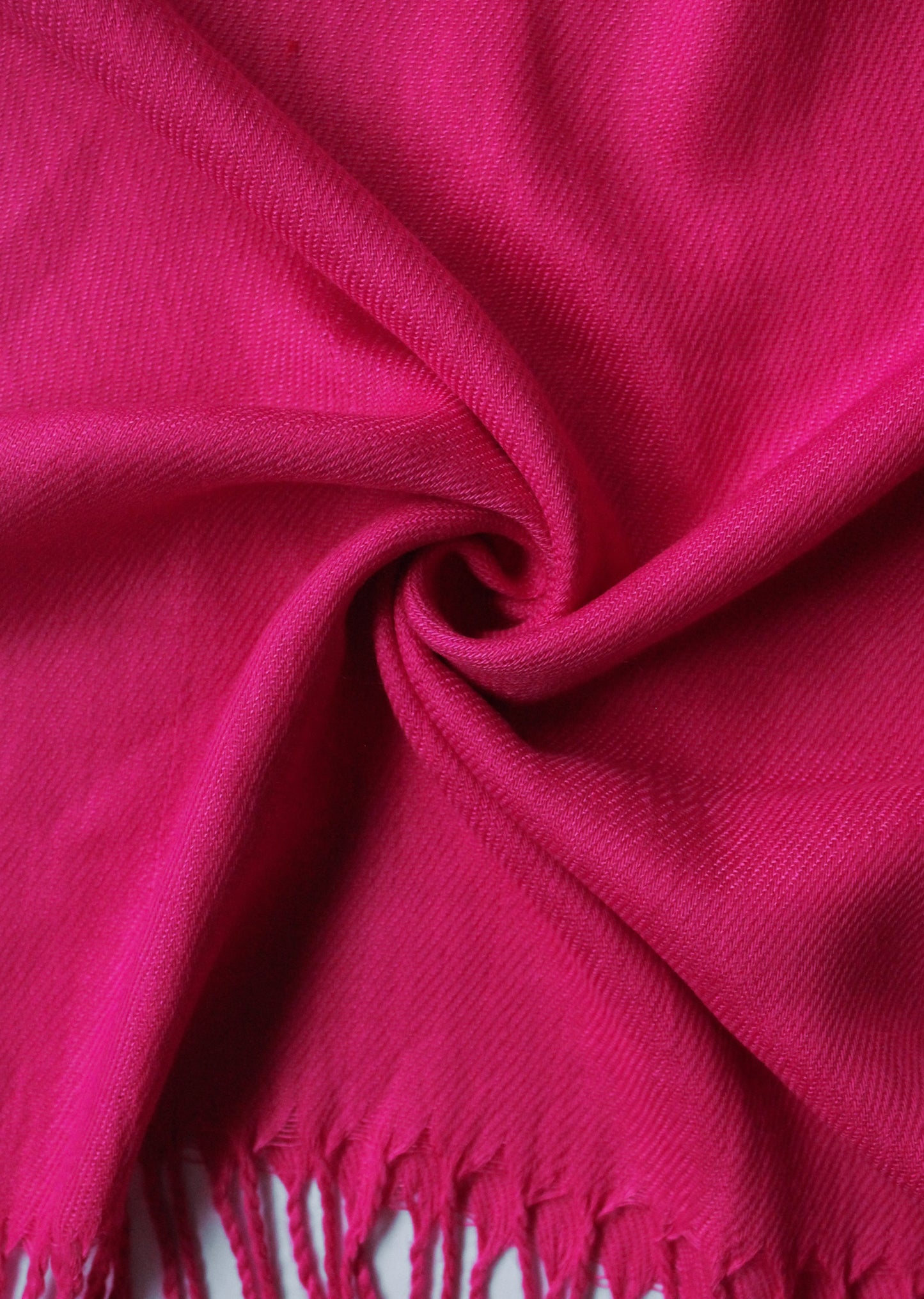 Plain Cashmere Hijab - Fuchsia