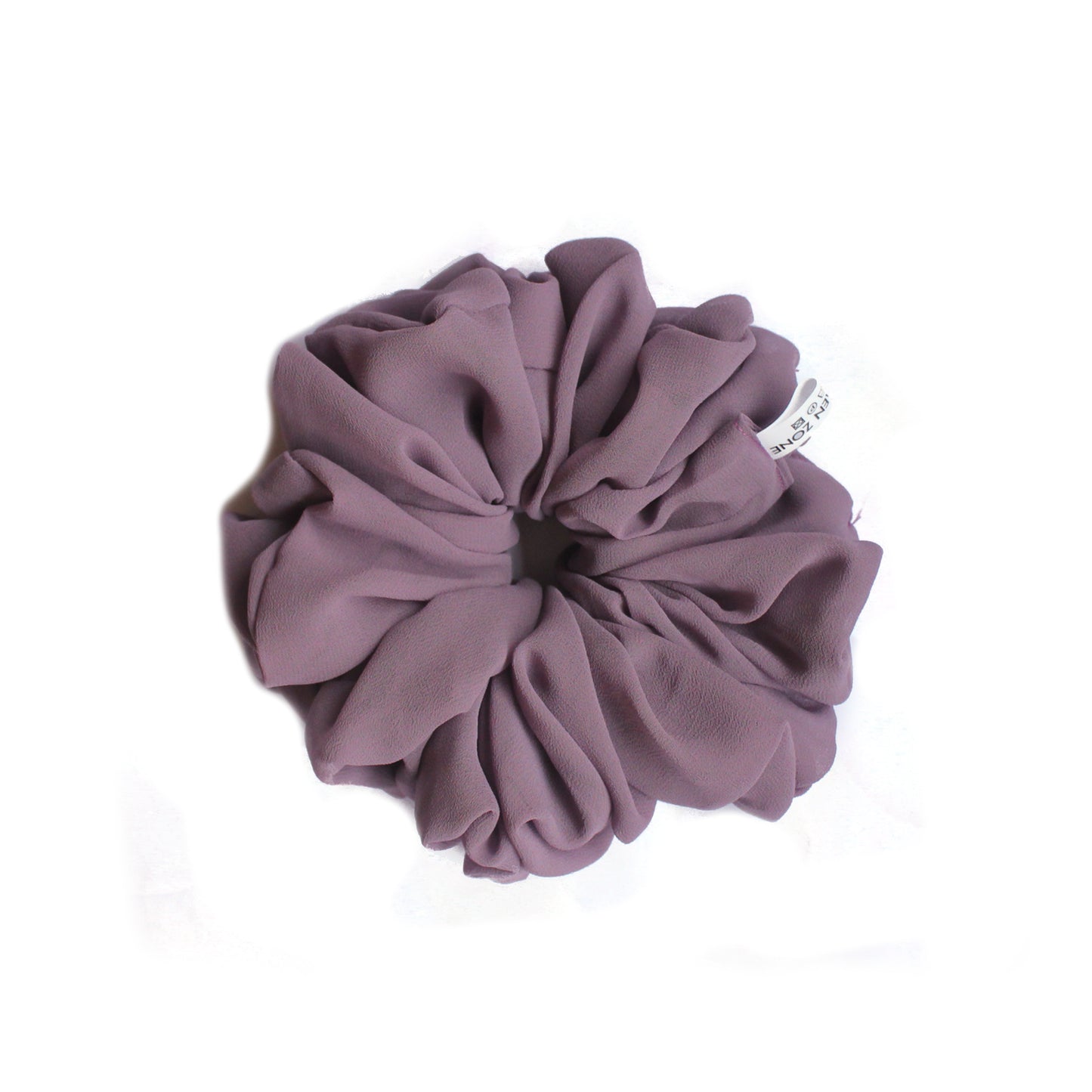 Georgette Volumizing Scrunchie - Dusty Purple