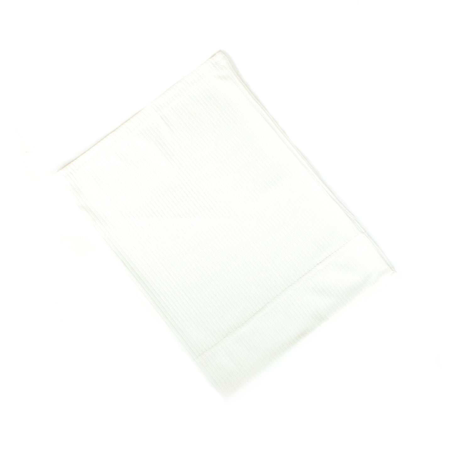 Ribbed Tube Cap - Milky White