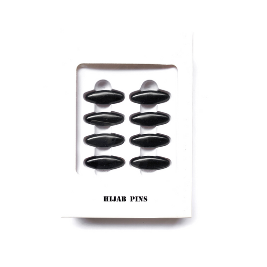 Hijab Safety Pins Box - Black
