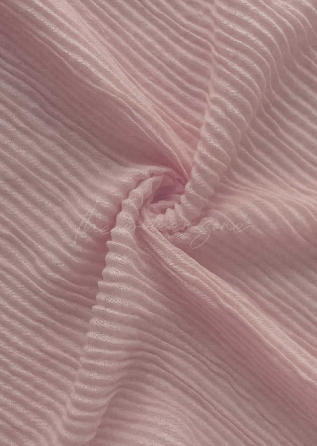 Crumpled Hijab - Light Peach