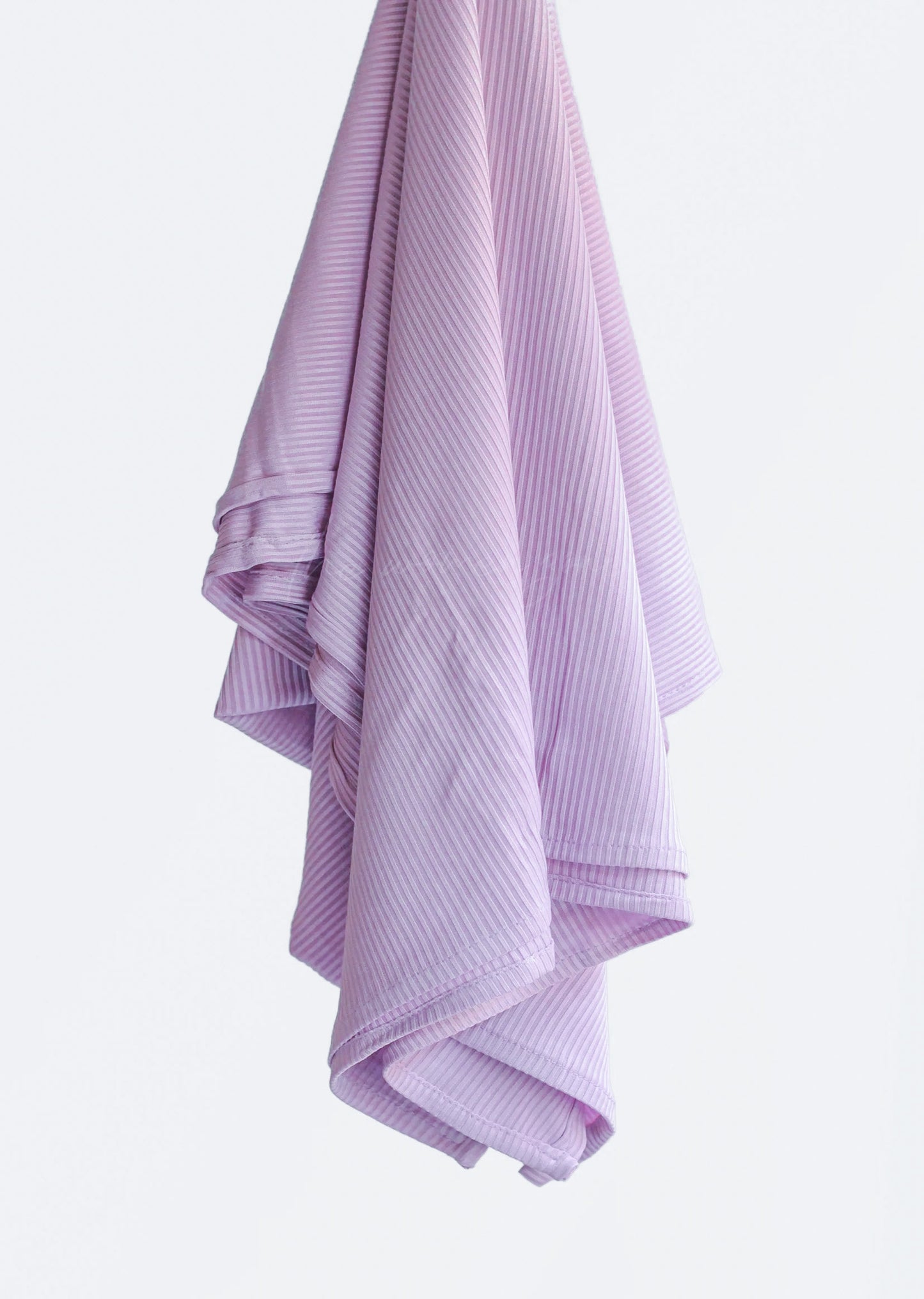 Ribbed Jersey Hijab - Lilac