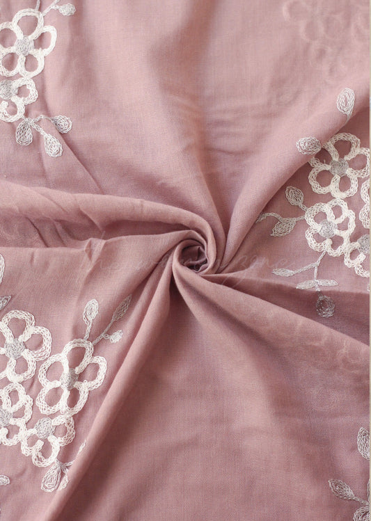 Zeina Embroidered -  Pink