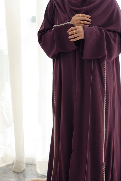 Heba Abaya - Plum