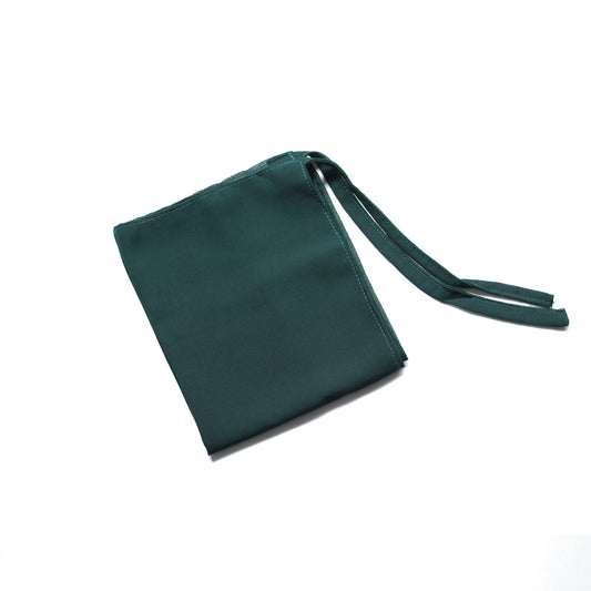 Tie back Niqab - Georgette - Bottle Green