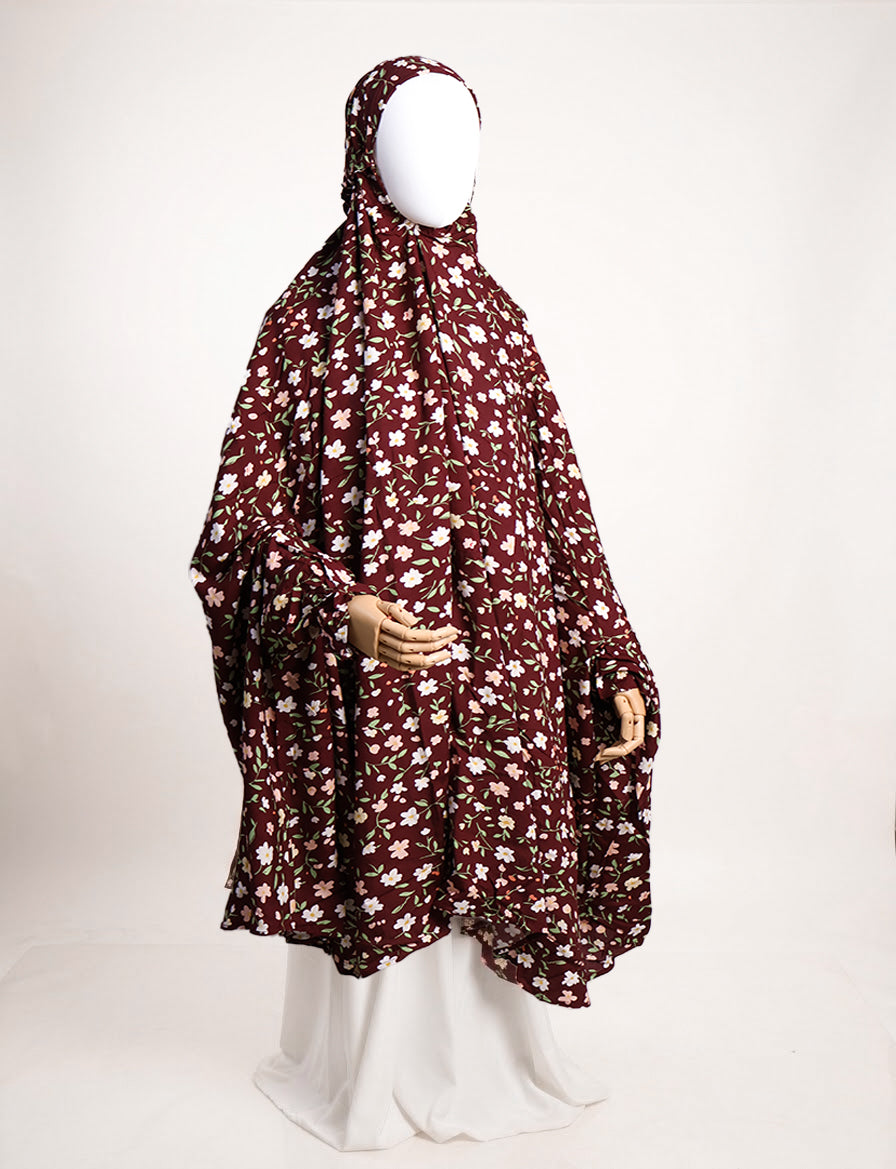 Knee Length Namaz Chadar  - Naaz(Brown)
