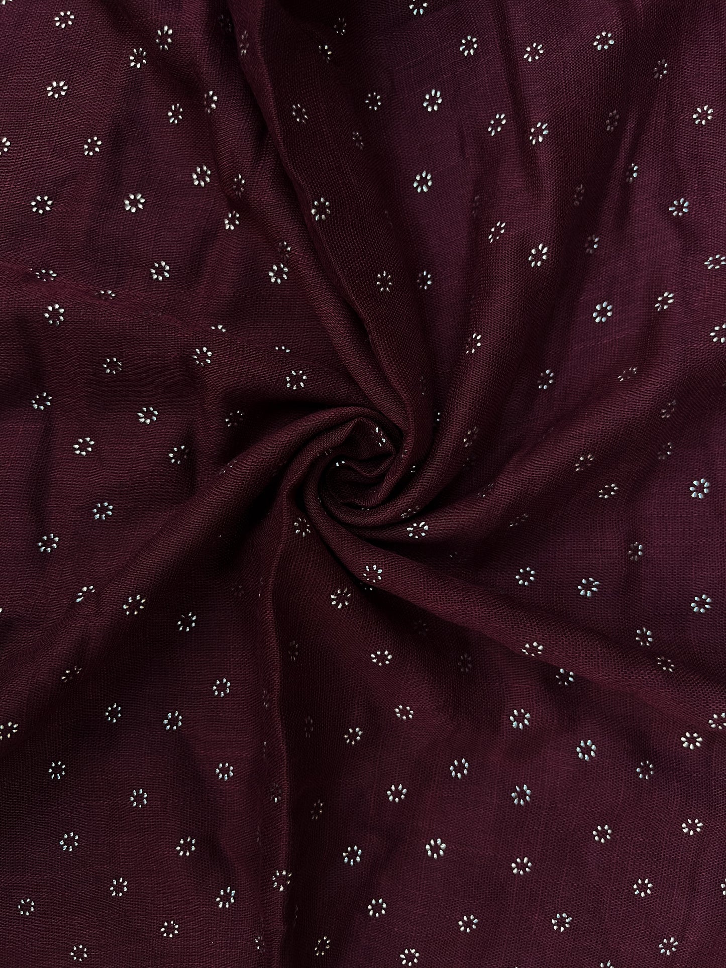 Zaira Formal Hijab - Dark Maroon