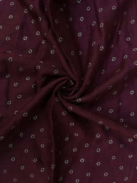 Zaira Formal Hijab - Dark Maroon