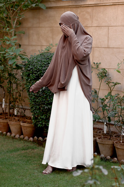 Namaz and Umrah Scarf  - Malt Brown