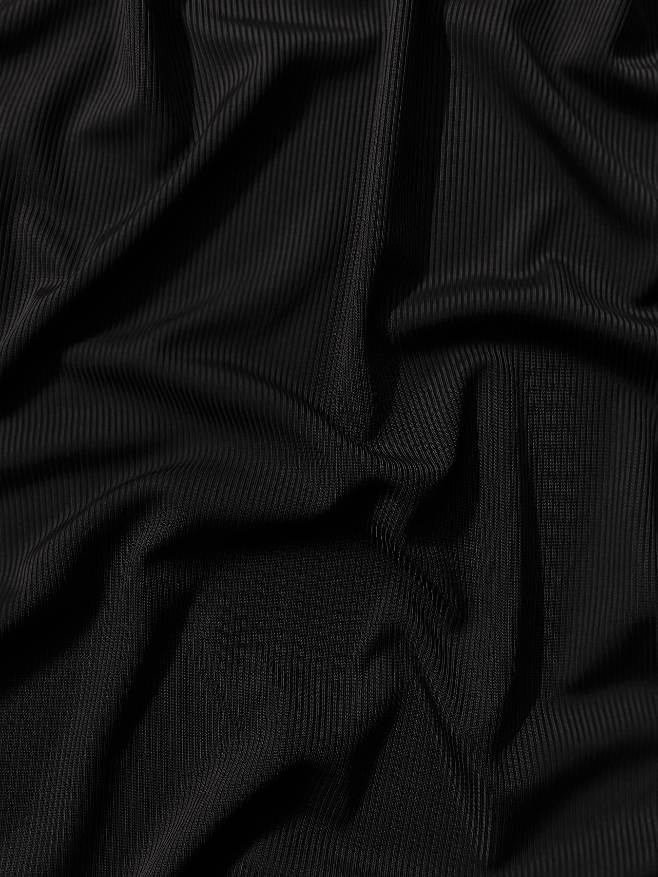 Ribbed Jersey Luxe - Black