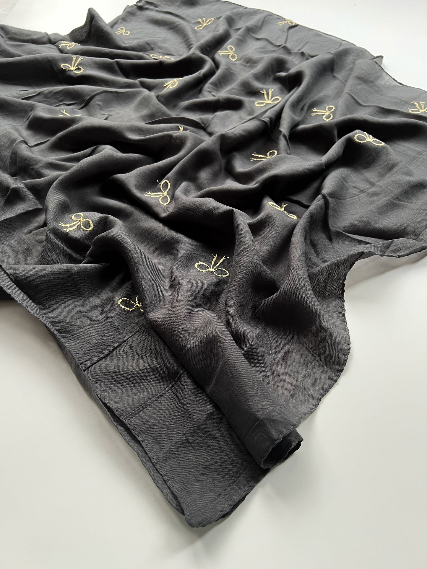 Bow-Me Hijab - Dark Grey
