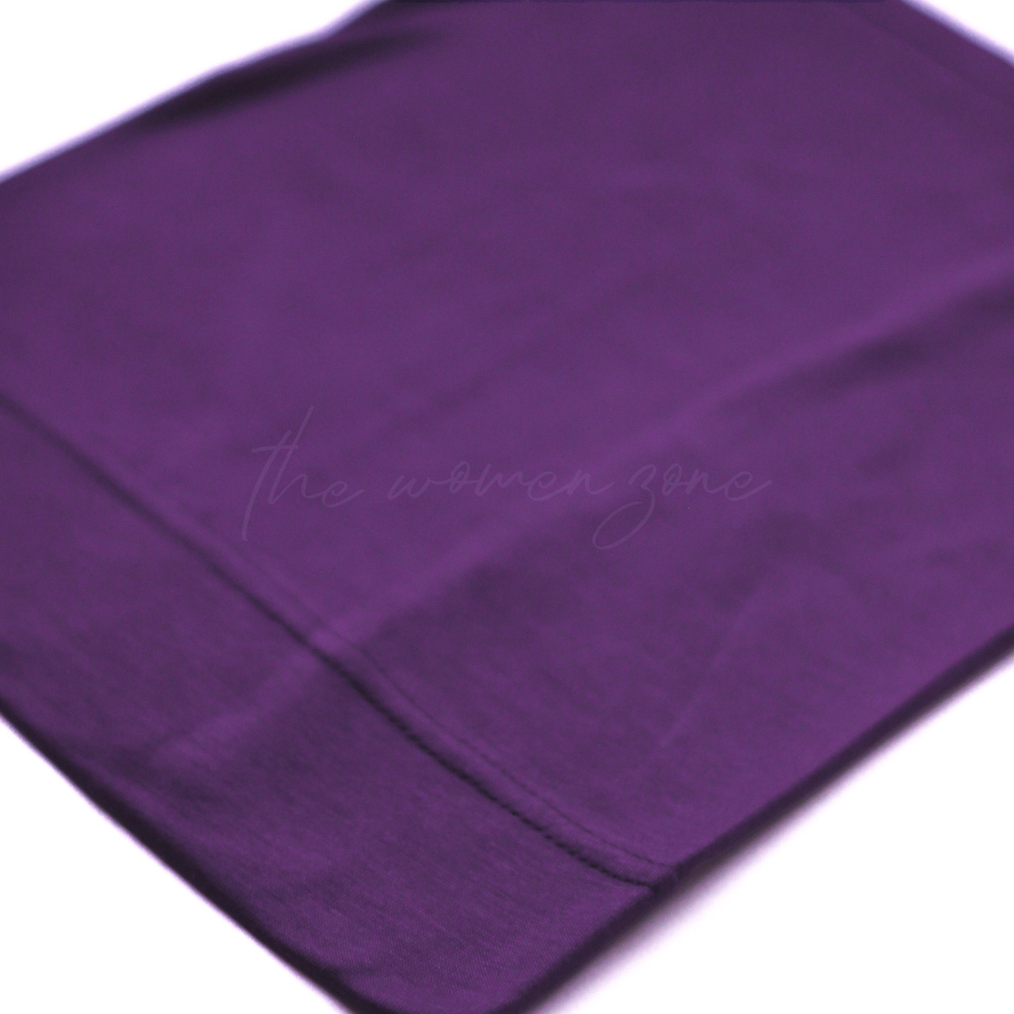 Bonnet Hijab Cap - Royal Purple