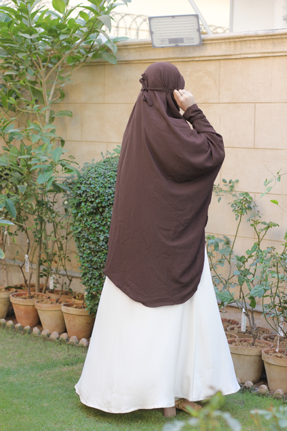 Namaz and Umrah Scarf  - Malt Brown