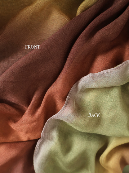 Real Modal Printed Hijab - Matcha Latte