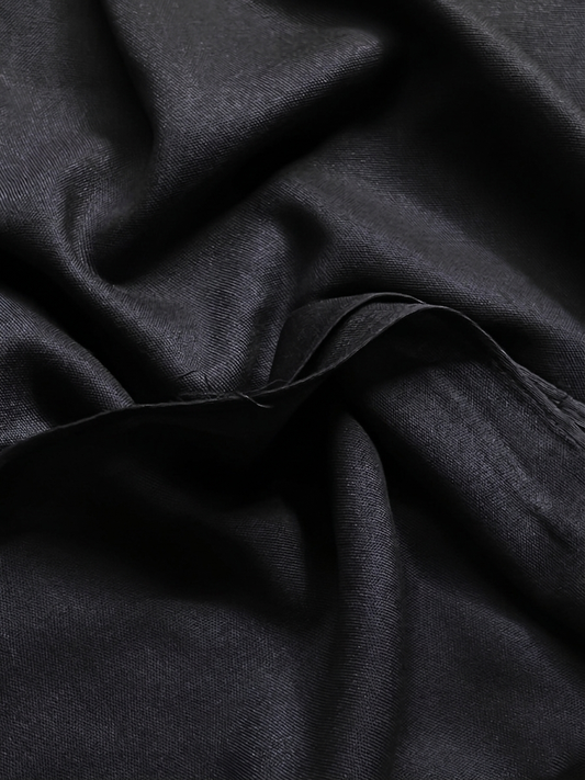 Modal Hijab XL (Single Stitch)- Black