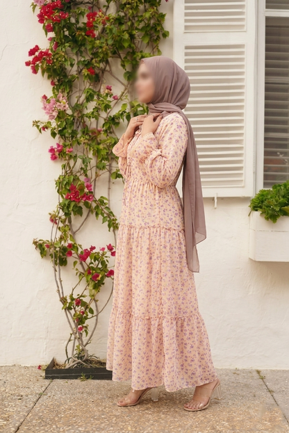 Pretty Summer Modest Dress
