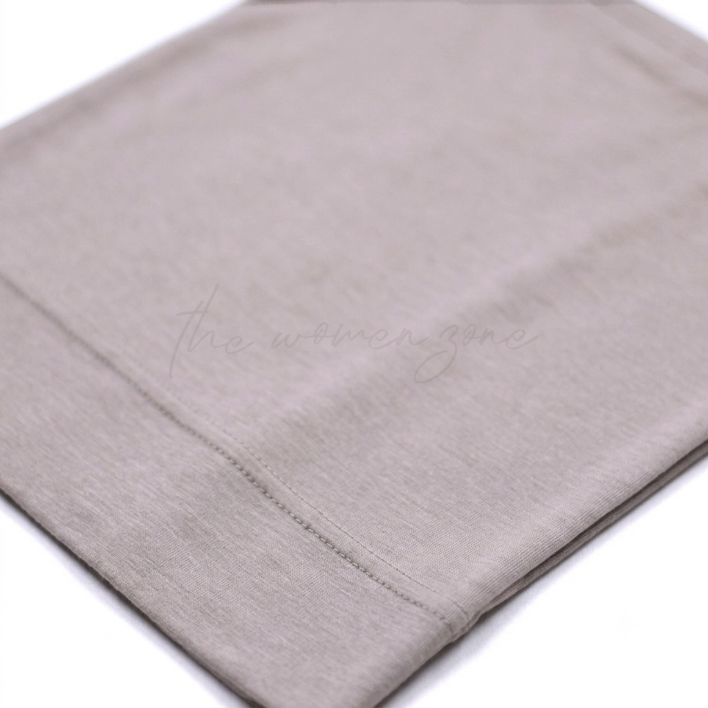 Bonnet Hijab Cap - Neutral