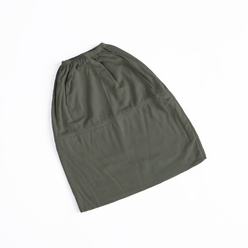 (No headache) Beanie Hijab Cap - British Green