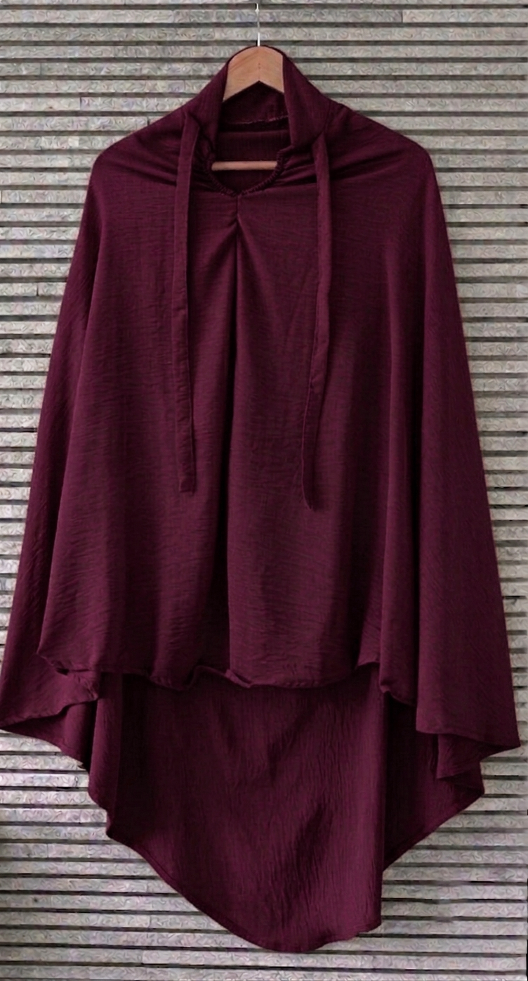 Namaz and Umrah Scarf - Maroon