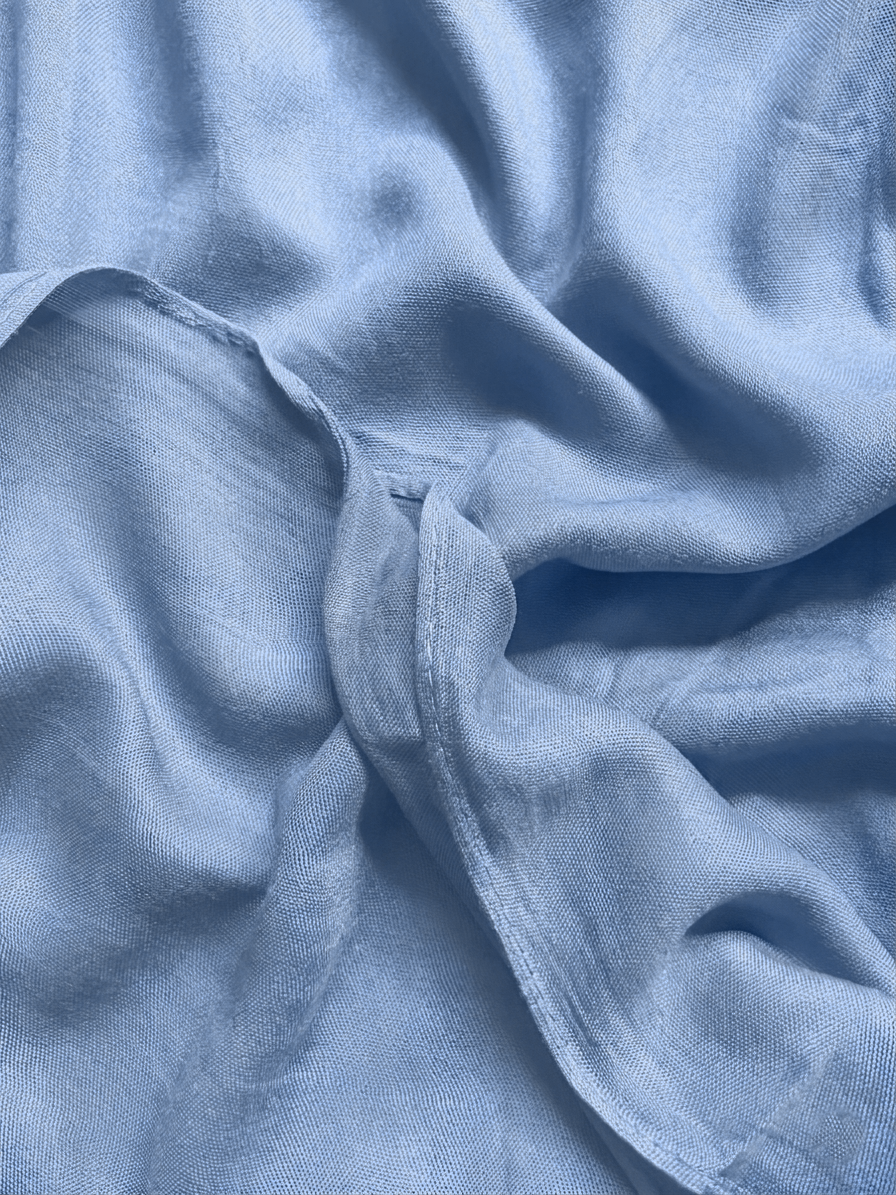 Modal Hijab XL (Single Stitch)- Powder Blue