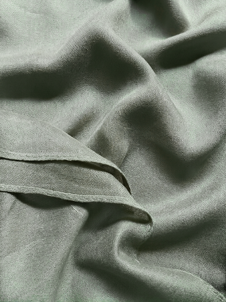 Modal Hijab XL (Single Stitch)- Sage Green
