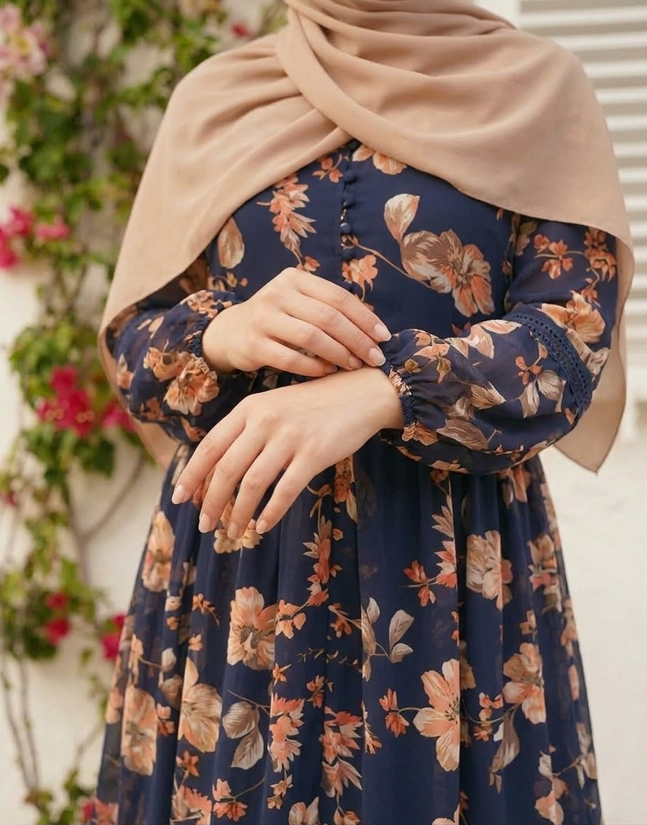 Ivana Modest Dress