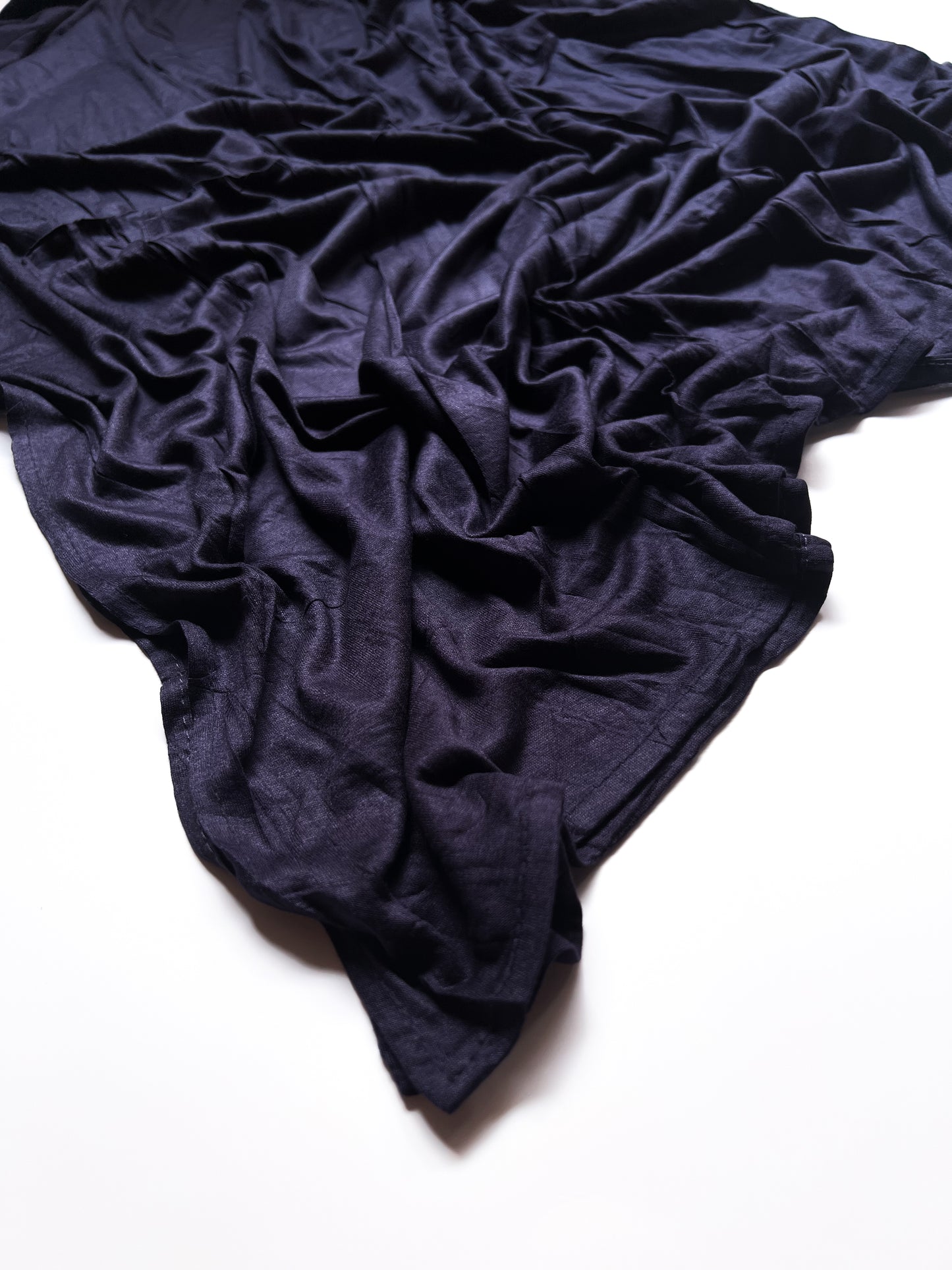 Modal Jersey Hijab - Navy Blue