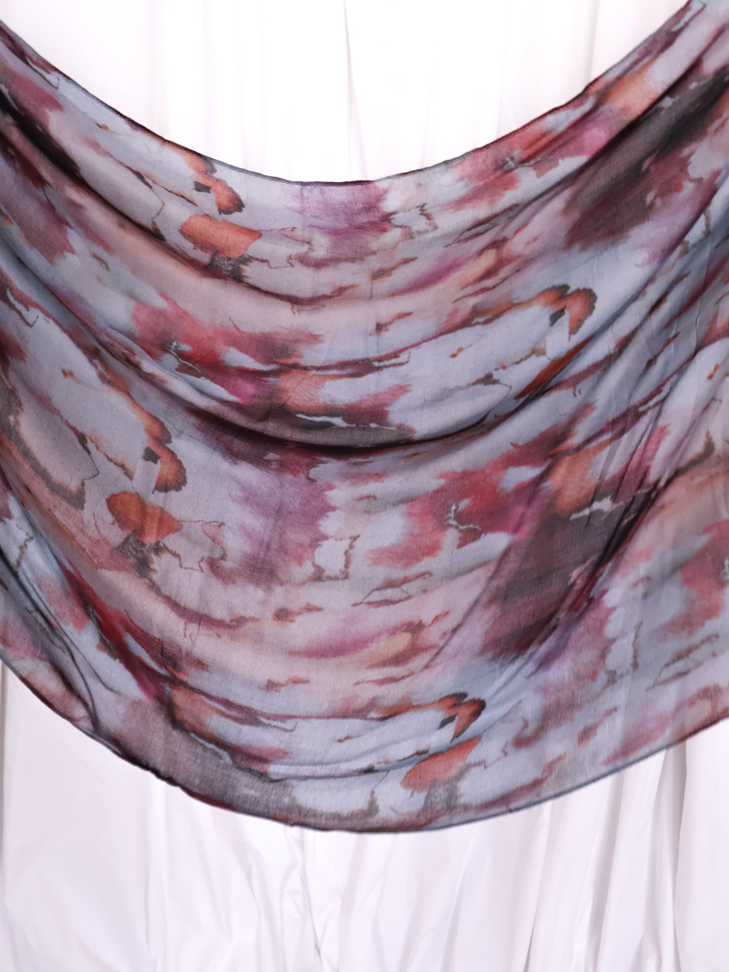 Real Modal Printed Hijab - Watercolor