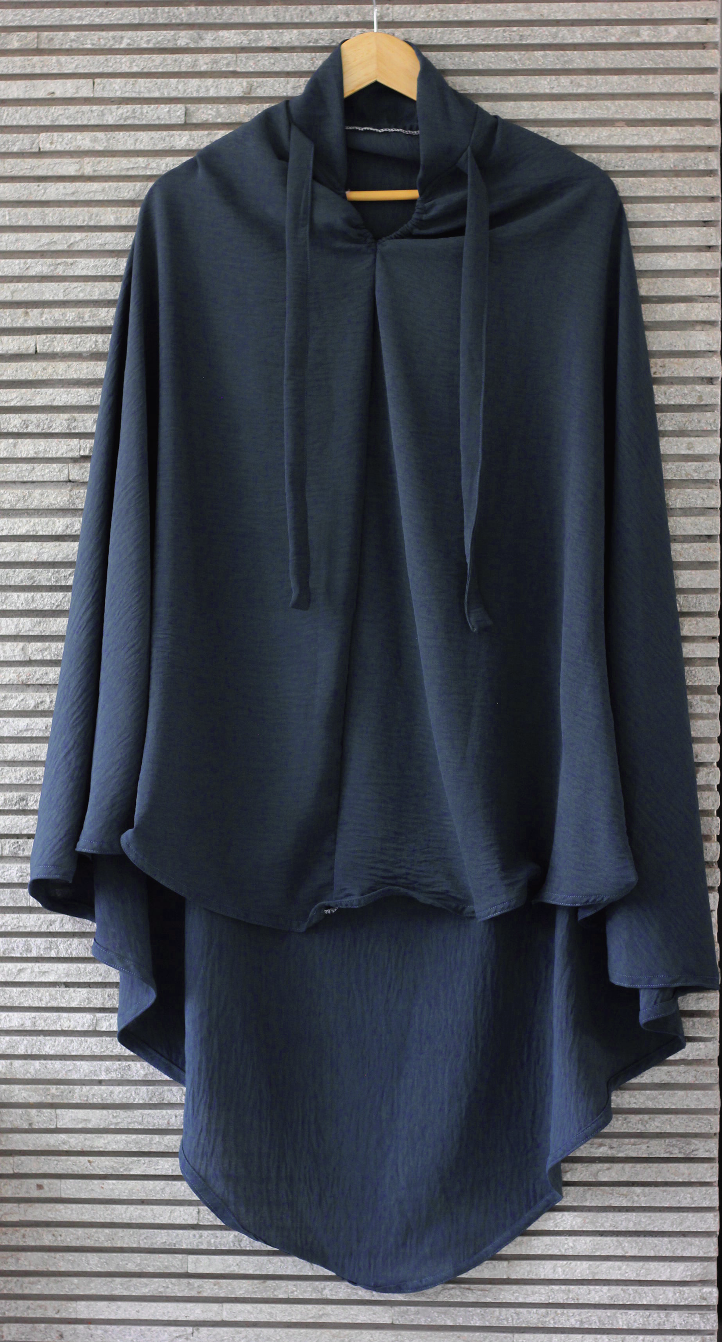 Namaz and Umrah Scarf - Denim Blue