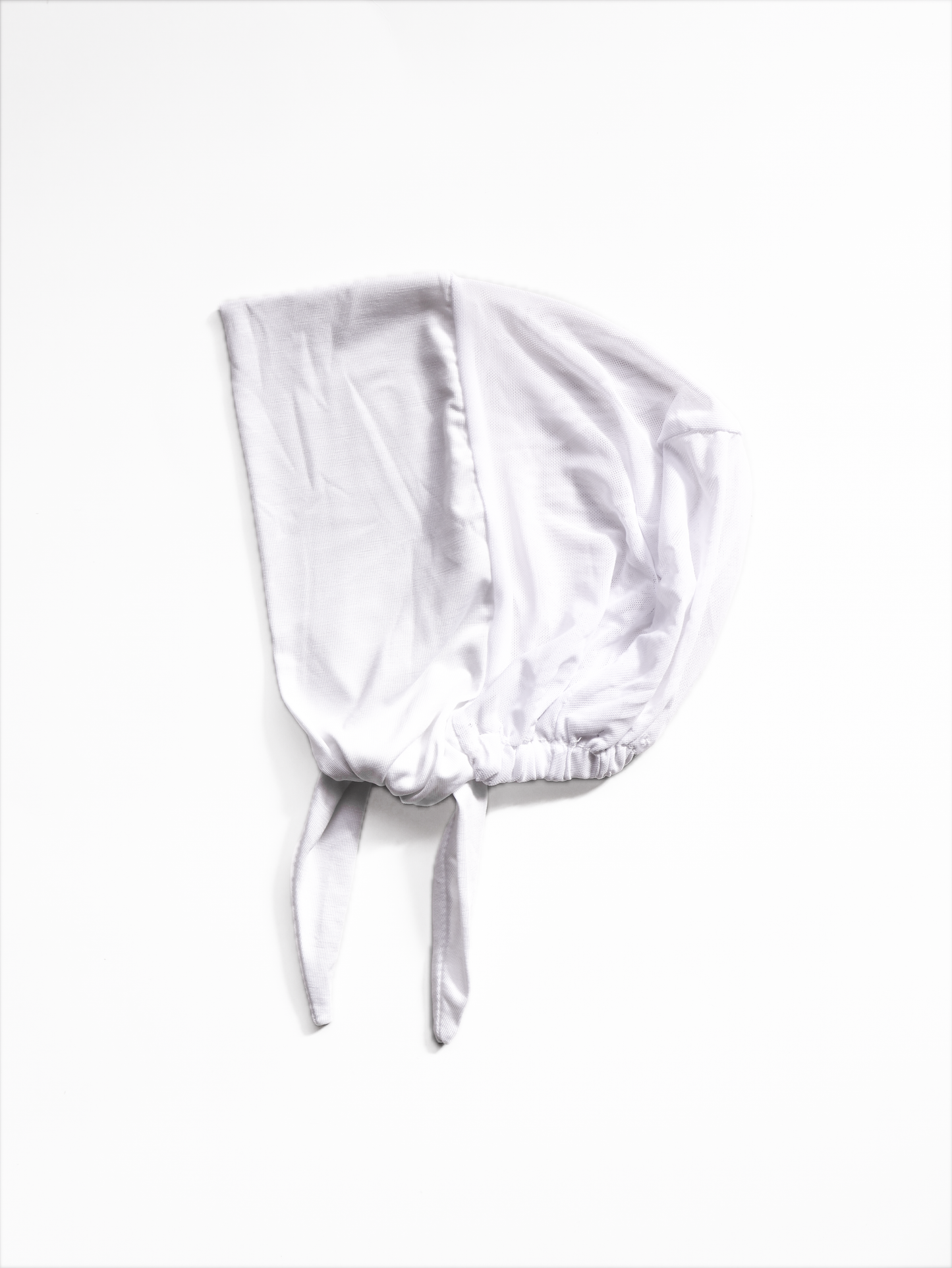 Mesh-Back Underscarf - White