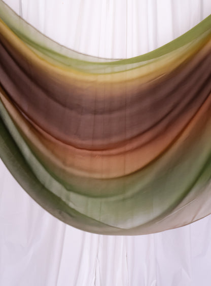 Real Modal Printed Hijab - Matcha