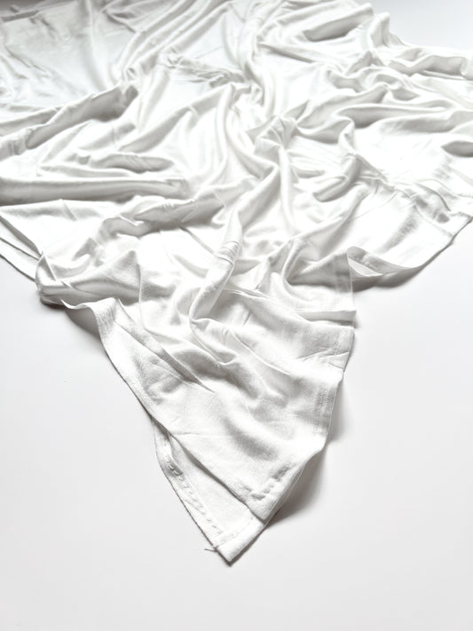 Modal Jersey Hijab - Milky White