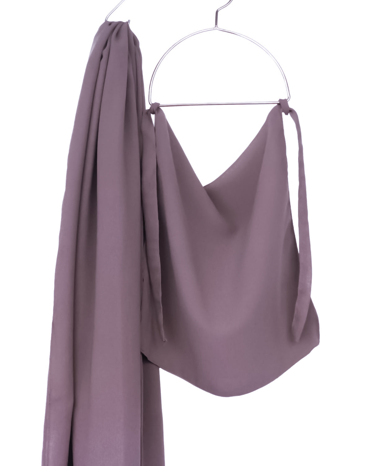 Niqab & XL Hijab Set - Muted Lilac