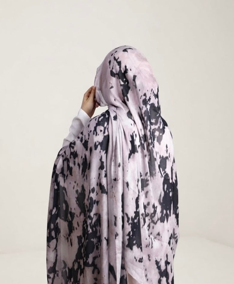Real Modal Printed Hijab - Echo