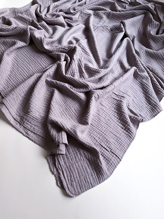 Crumpled Marble Hijab - Grey