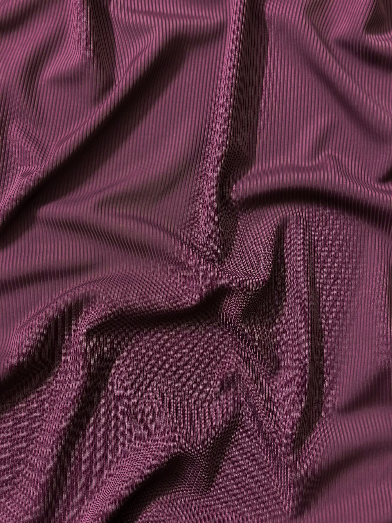 Ribbed Jersey Luxe - Berry