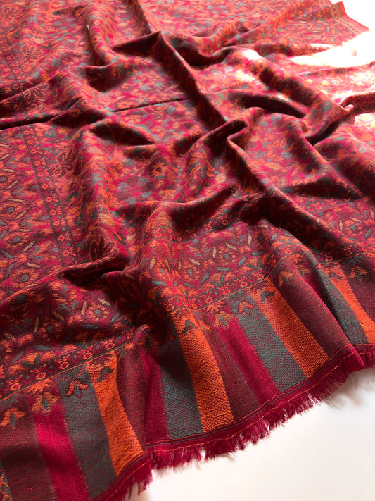 Pashmina Hijab - Maroon