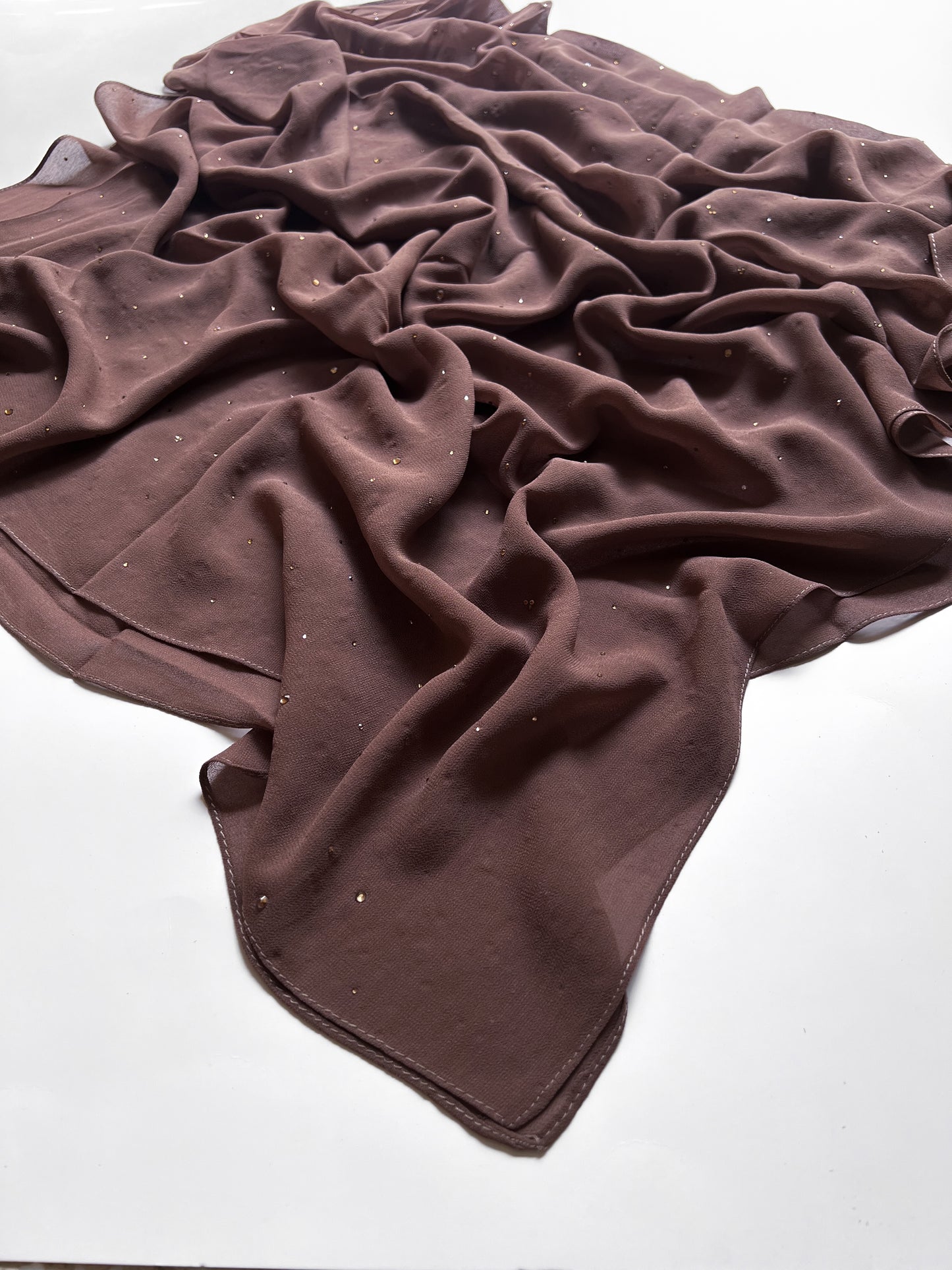 Chiffon Luxe Hijab - Latte