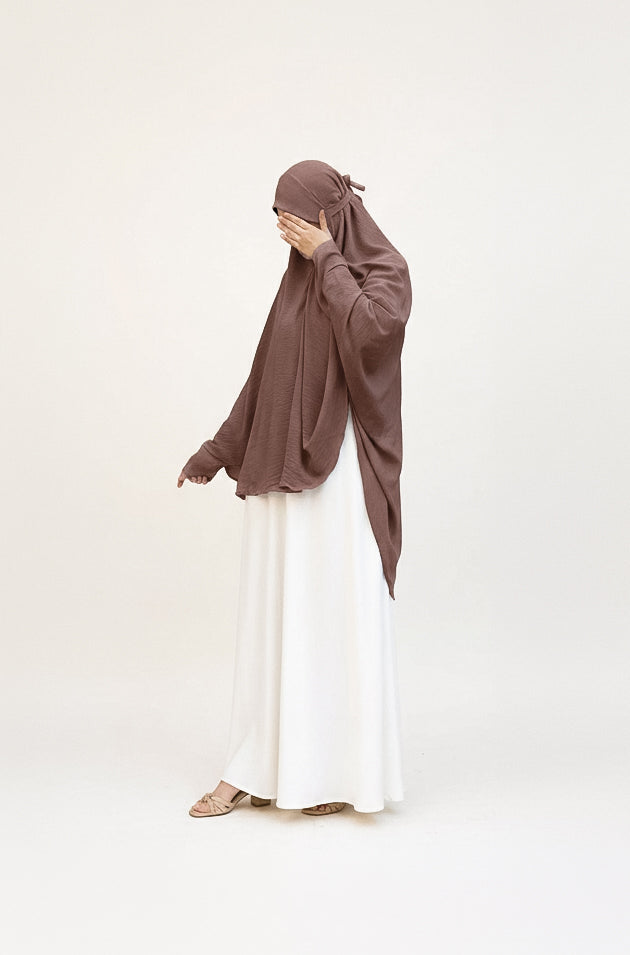 Namaz and Umrah Scarf - Mocha