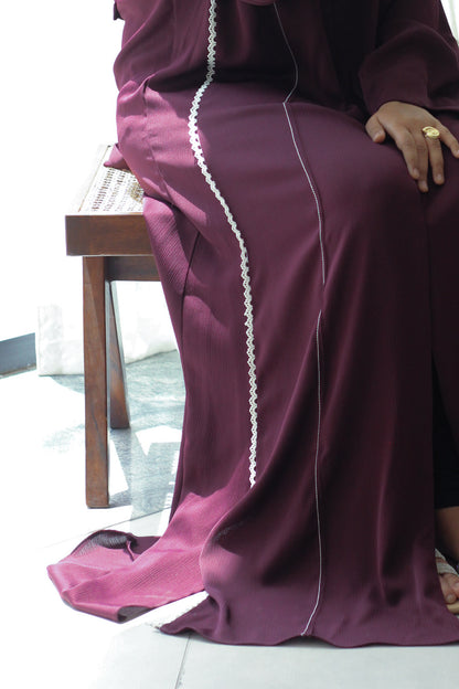 Heba Abaya - Plum