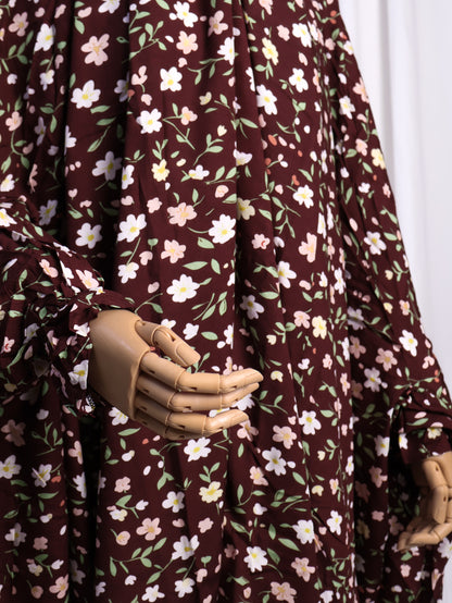 Knee Length Namaz Chadar  - Naaz(Brown)
