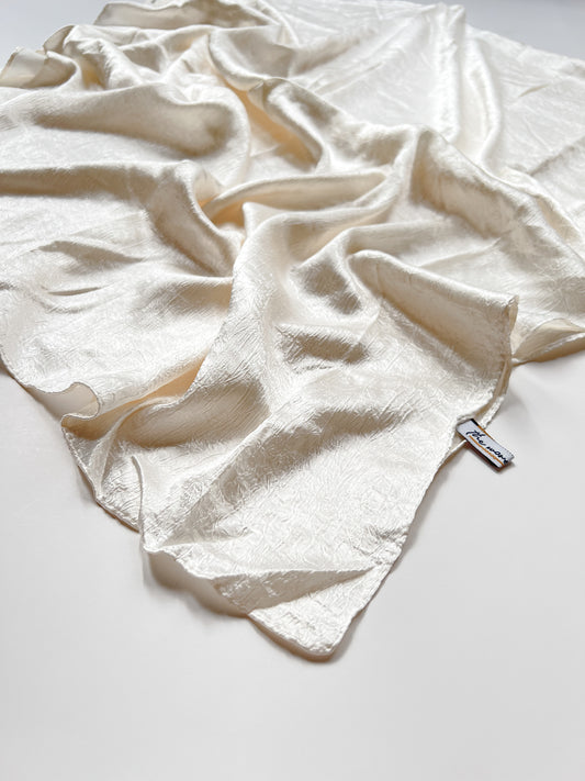 Textured Silk - Cream