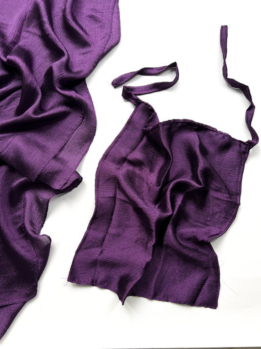 Sheen Hijab & Niqab Set - Purple