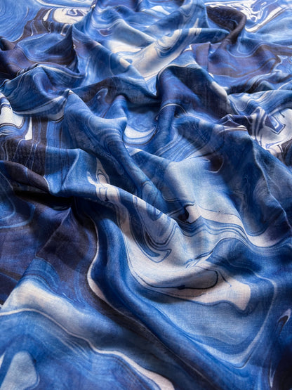 Modal Hijab Lookalike - Ocean Ripple