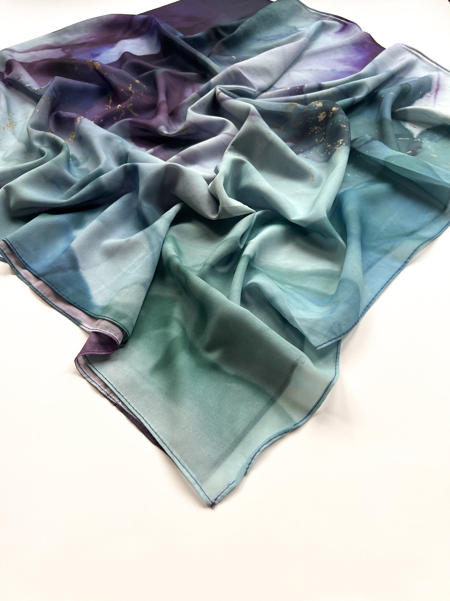 Printed Georgette - Afterglow