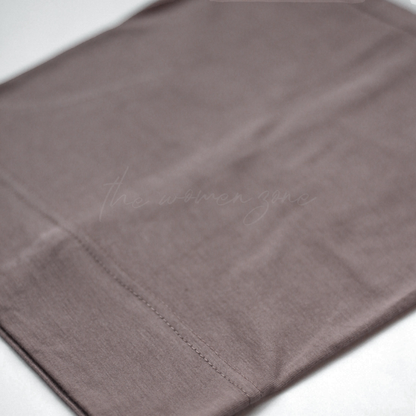 Bonnet Hijab Cap - Dark Taupe