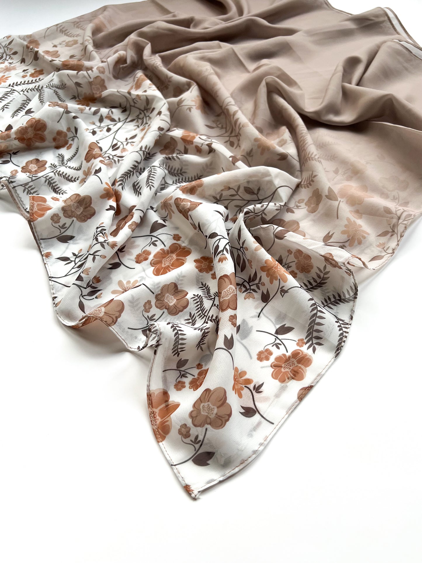 Printed Georgette - Fall Floral