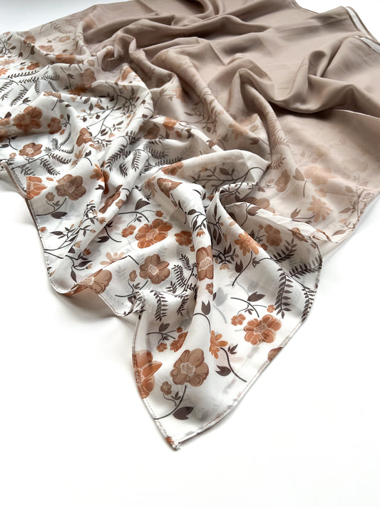 Printed Georgette - Fall Floral