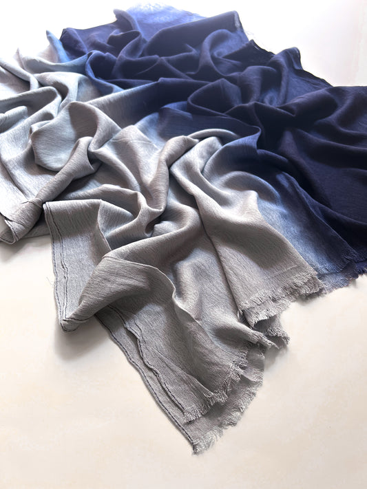 Ombre Lawn Hijab - Galaxy